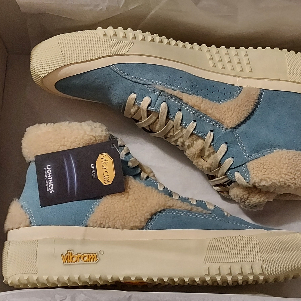 Brand Black Women's Capo Faux Shearling Chambray & Cream
